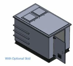 2250 Litre GRP Pump Enclosure With Built In Tank And Twin Pump 160L/Min Max 5625-2250 -TANKS DIRECT Sales 45738 21692