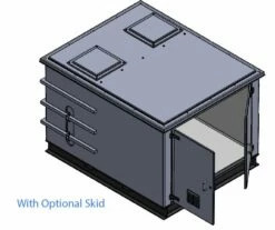 3000 Litre GRP Pump Enclosure With Built In Tank And Twin Pump 160L/Min Max 7500-3000 -TANKS DIRECT Sales 45746 21712