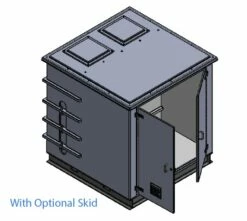 3000 Litre GRP Pump Enclosure With Built In Tank And Twin Pump 160L/Min Max 8000-300 -TANKS DIRECT Sales 45749 21721