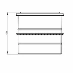 500 Litre GRP Water Tank - Two Piece Insulated -TANKS DIRECT Sales 4574 7993