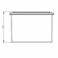 570 Litre GRP Water Tank, Insulated -TANKS DIRECT Sales 4591 8034