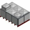 7788 Litre GRP Sectional Water Tank, Totally Internally Flanged, AB Airgap (TIF)