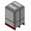 2182 Litre GRP Sectional Water Tank, Totally Internally Flanged (TIF) Divided -TANKS DIRECT Sales 46112 22330
