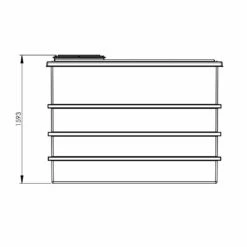 6001 Litre GRP Water Tank, Insulated -TANKS DIRECT Sales 4611 8125