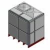 7627 Litre GRP Sectional Water Tank, 2x1.5x2 Totally Internally Flanged (TIF) -TANKS DIRECT Sales 46251 22536