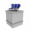 1220 Litre GRP Water Tank With A Triple Pump Booster Set -TANKS DIRECT Sales 46646 22946