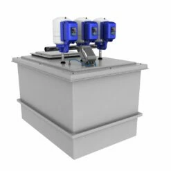 1500 Litre GRP Water Tank With A Triple Pump Booster Set