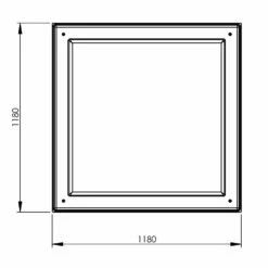 751 Litre GRP Water Tank - Two Piece Insulated -TANKS DIRECT Sales 4667 8383