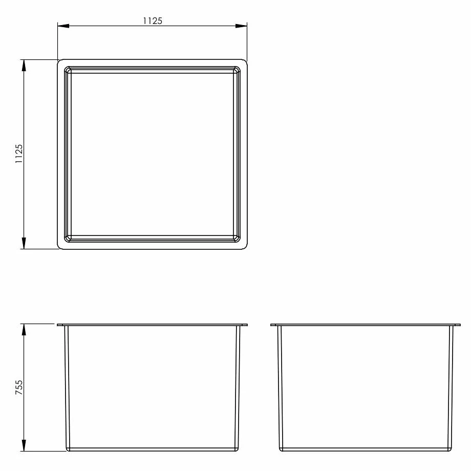 750 Litre Open Top GRP Water Tank 5 750 Litre Open Top GRP Water Tank - Image 3