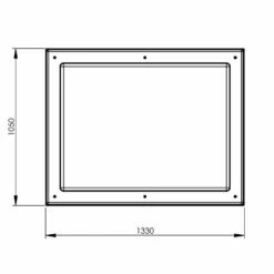 909 Litre GRP Water Tank - Two Piece Insulated -TANKS DIRECT Sales 4691 8480