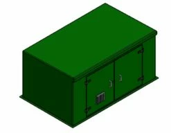 GRP Booster Set Enclosure - PWH2.5x1.5x1 -TANKS DIRECT Sales 4776 18727