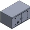 GRP Booster Set Enclosure - PWH2.5x1.5x1 -TANKS DIRECT Sales 4776 18728