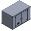 GRP Booster Set Enclosure PWH-2.5x1.5x1.5 -TANKS DIRECT Sales 4778 18730