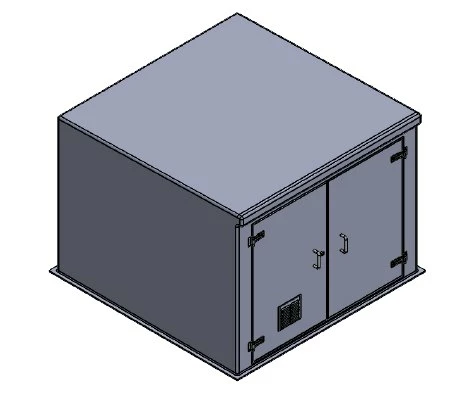 GRP Booster Set Enclosure PWH-2x2x1.5 3 GRP Booster Set Enclosure PWH-2x2x1.5