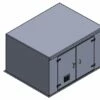 GRP Booster Set Enclosure PWH-2.5x2x1.5 -TANKS DIRECT Sales 4782 18736