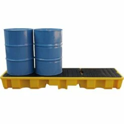 4 Drum Spill Pallets, In-line
