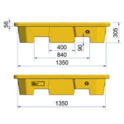 4 Drum Stackable Spill Pallet 8 4 Drum Stackable Spill Pallet -TANKS DIRECT Sales 5658 10263
