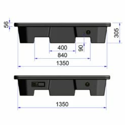 4 Drum Stackable Spill Pallets -TANKS DIRECT Sales 5659 10269