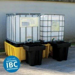 Platformless Double IBC Spill Pallet -TANKS DIRECT Sales 5678 10317
