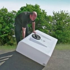 250 Litre Flat Water Tank, Slimline -TANKS DIRECT Sales 5813 10747