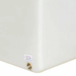 900 Litre Plastic Water Tank, Flat, D-Shaped, Baffled -TANKS DIRECT Sales 6453 14101