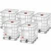 5 X 1000 Litre IBCs