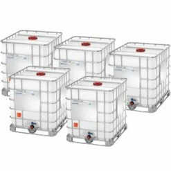 5 X 1000 Litre IBCs