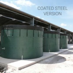 54,000 Litre Galvanised Steel Water Storage Tank -TANKS DIRECT Sales 6867 15648